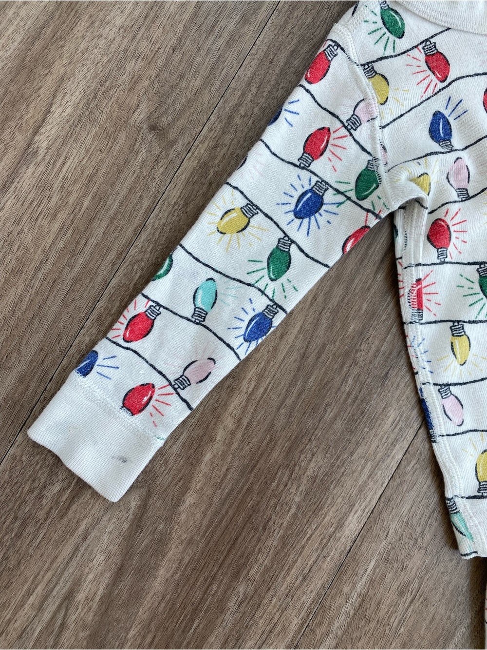 Hannah Andersson Christmas Lights Pajamas - Picture 2 of 3